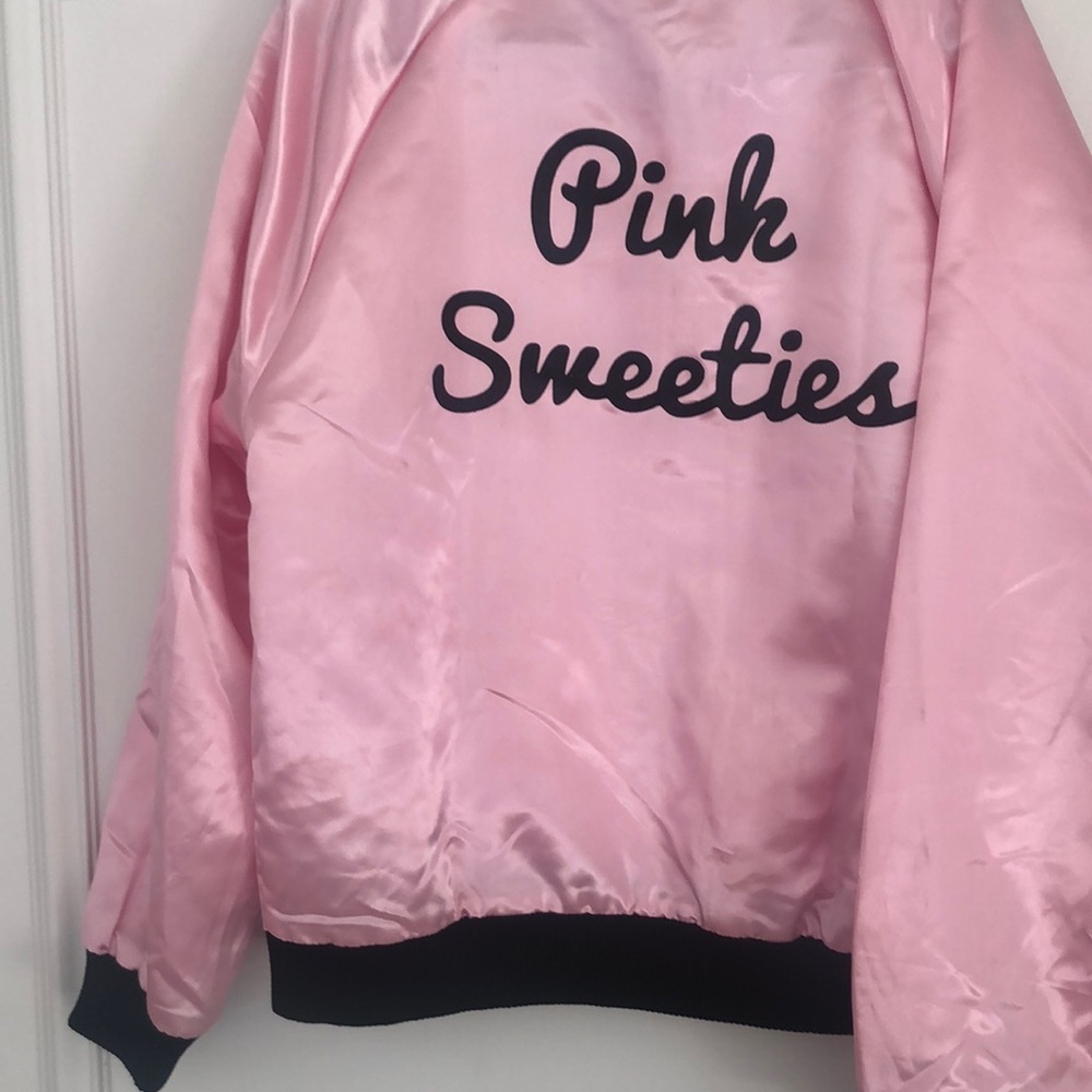 Pink Ladies style Halloween costume jacket